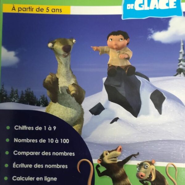 J'APPRENDS LES CHIFFRES ET LES NOMBRES AGE DE GLACE