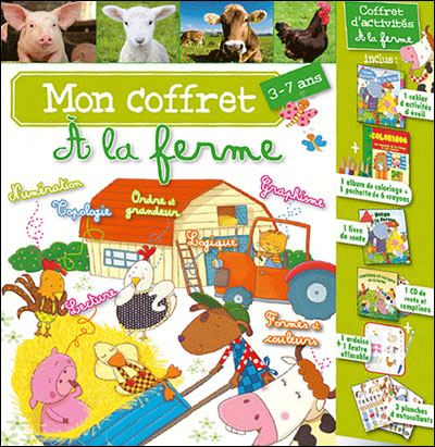 MON COFFRET A LA FERME (AVEC 1 CD AUDIO)