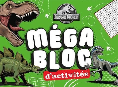 JURASSIC WORLD : MEGA BLOC D'ACTIVITES