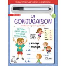 ARDOISE EFFAÇABLE SOUPLE - LA CONJUGAISON