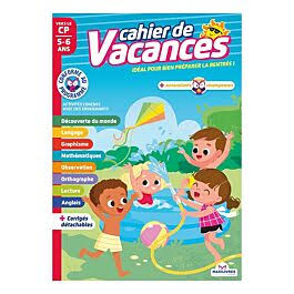 CAHIER DE VACANCES 5-6 ANS VERS LE CP