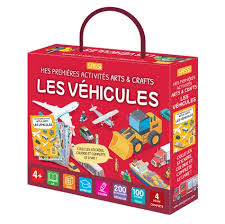 VEHICULES - MES PREMIERES ACTIVES ARTS & CRAFTS